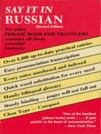 Imagen de portada: Say It in Russian (Revised) 9780486208107