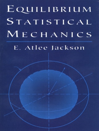 Cover image: Equilibrium Statistical Mechanics 9780486411859