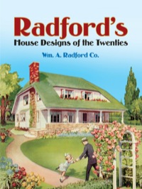 صورة الغلاف: Radford's House Designs of the Twenties 9780486429939