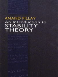 Imagen de portada: An Introduction to Stability Theory 9780486468969
