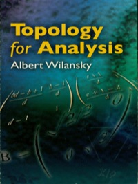 Cover image: Topology for Analysis 9780486469034