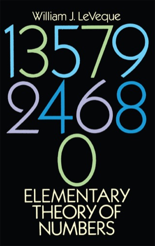 Cover image: Elementary Theory of Numbers 9780486663487