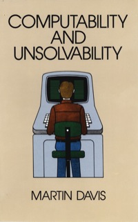 Cover image: Computability and Unsolvability 9780486614717