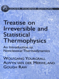 Cover image: Treatise on Irreversible and Statistical Thermodynamics 9780486495194