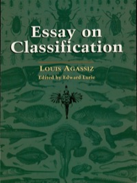 Imagen de portada: Essay on Classification 9780486435800