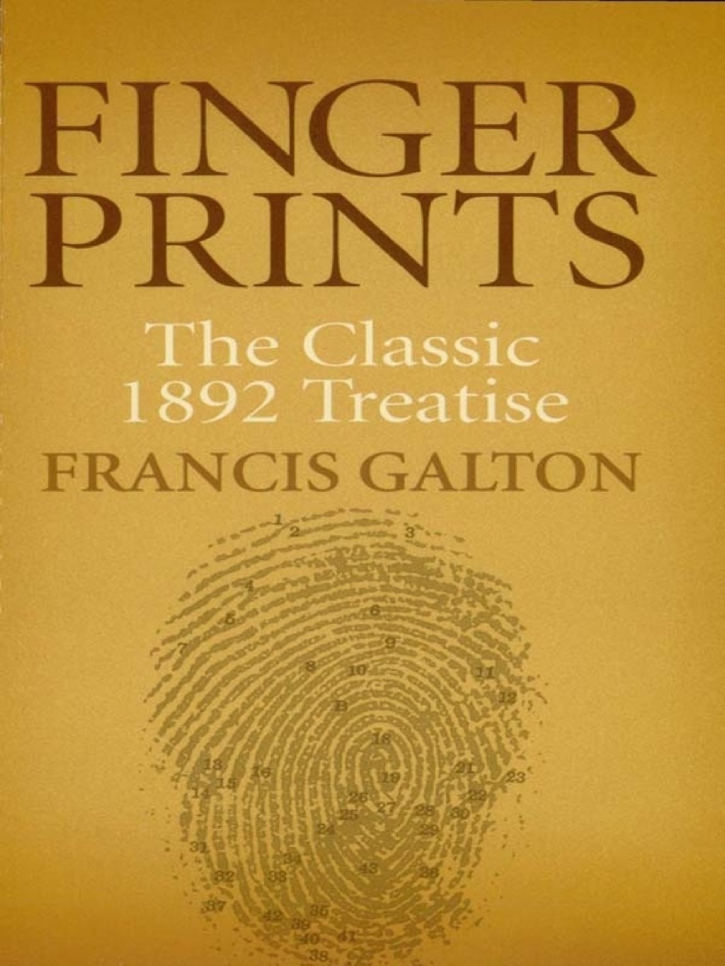 Finger Prints The Classic 1892 Treatise