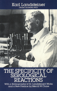 Cover image: The Specificity of Serological Reactions 9780486662039