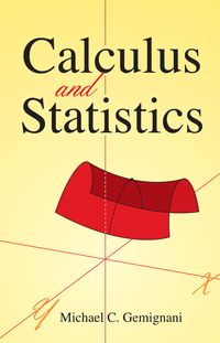 Cover image: Calculus and Statistics 9780486449937