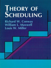 Cover image: Theory of Scheduling 9780486428178