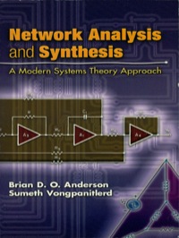 Cover image: Network Analysis and Synthesis 9780486453576