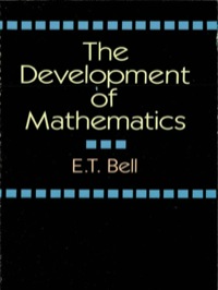 Cover image: The Development of Mathematics 9780486272399