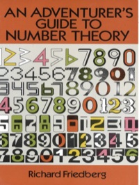Titelbild: An Adventurer's Guide to Number Theory 9780486281339