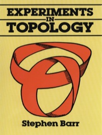 Omslagafbeelding: Experiments in Topology 9780486259338
