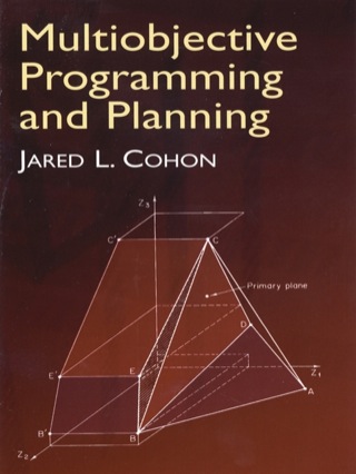 صورة الغلاف: Multiobjective Programming and Planning 9780486432632