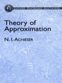 صورة الغلاف: Theory of Approximation 9780486495439
