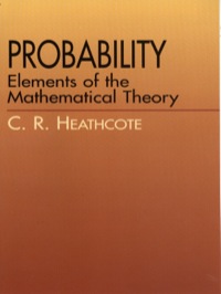 Imagen de portada: Probability 9780486411491