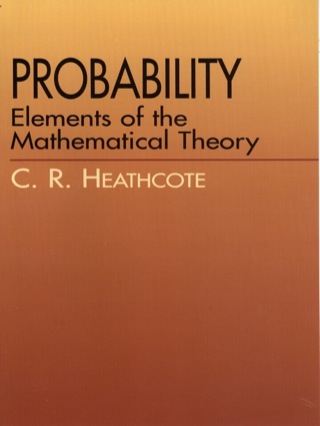 Cover image: Probability 9780486411491