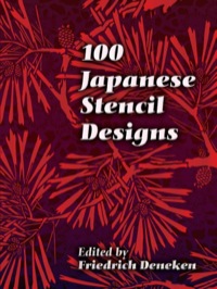 表紙画像: 100 Japanese Stencil Designs 9780486447247