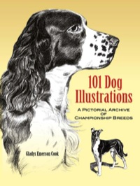 表紙画像: 101 Dog Illustrations 9780486454382