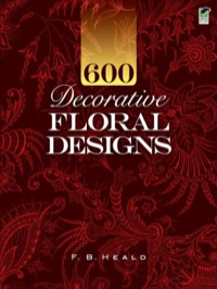 表紙画像: 600 Decorative Floral Designs 9780486465289