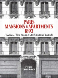 صورة الغلاف: Paris Mansions and Apartments 1893 9780486477008