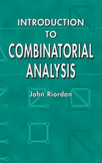 Omslagafbeelding: Introduction to Combinatorial Analysis 9780486425368
