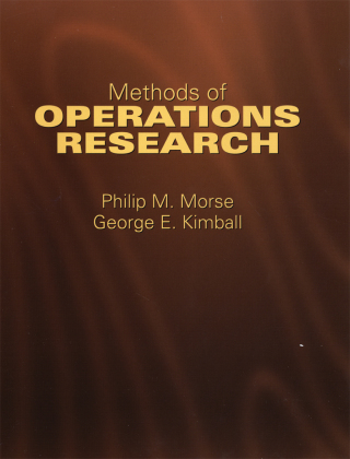 表紙画像: Methods of Operations Research 9780486432342