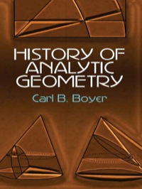 صورة الغلاف: History of Analytic Geometry 9780486438320