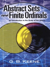 صورة الغلاف: Abstract Sets and Finite Ordinals 9780486462493