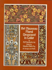 Cover image: Art Nouveau Floral Ornament in Color 9780486234090
