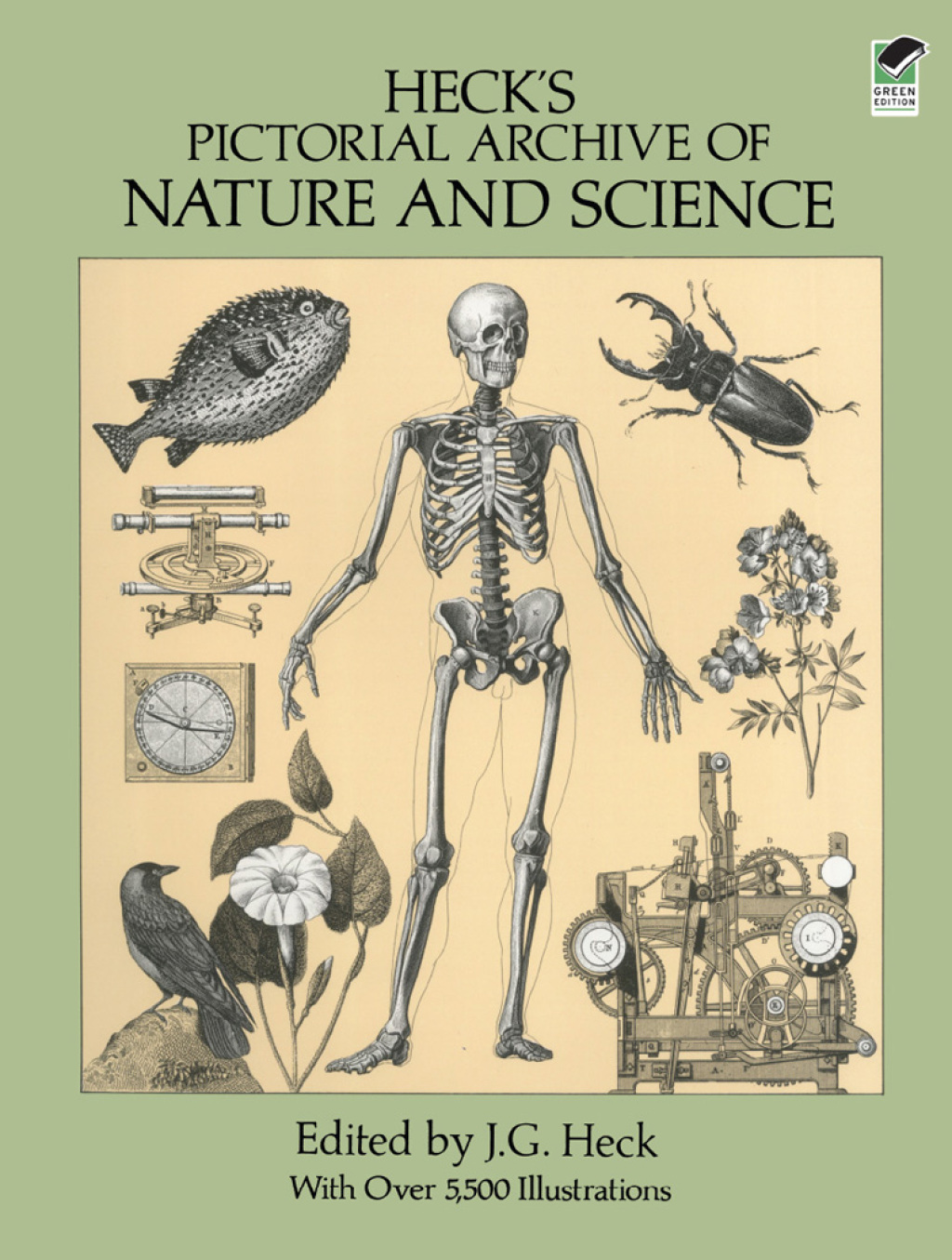 Heck’s Pictorial Archive of Nature and Science With Over 5,500 Illustrations
