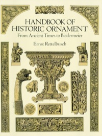 صورة الغلاف: Handbook of Historic Ornament 9780486292403