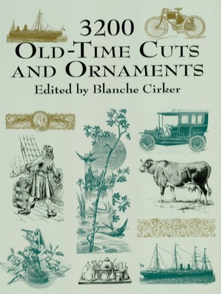 صورة الغلاف: 3200 Old-Time Cuts and Ornaments 9780486417325