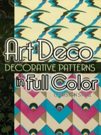 صورة الغلاف: Art Deco Decorative Patterns in Full Color 9780486448626
