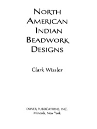 Titelbild: North American Indian Beadwork Designs 9780486407135