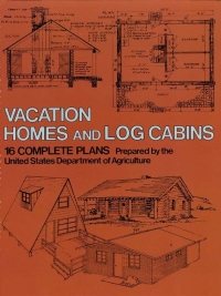 صورة الغلاف: Vacation Homes and Log Cabins 9780486236315