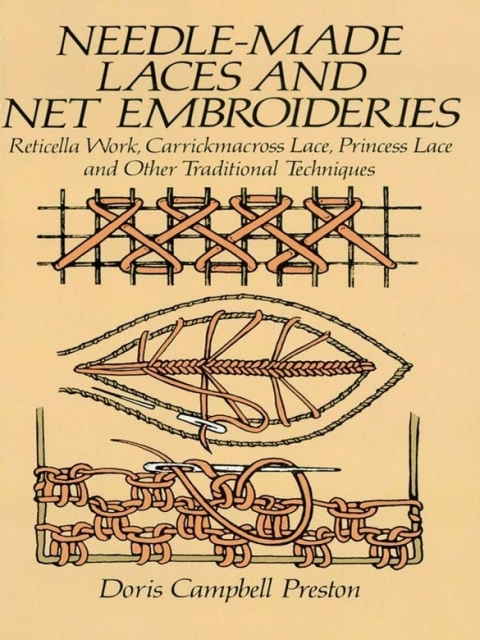 Needle-Made Laces and Net Embroideries: Reticella Work, Carrickmacross Lace, Princess Lace and Other Traditional Techniques - FULL INSTANT DOWNLOAD | PDF DOCX EPUB