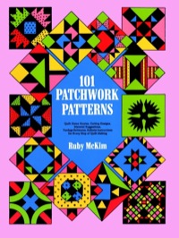 صورة الغلاف: 101 Patchwork Patterns 9780486207735