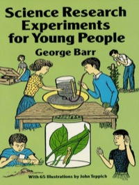 Omslagafbeelding: Science Research Experiments for Young People 9780486261119