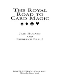Cover image: The Royal Road to Card Magic 9780486408439