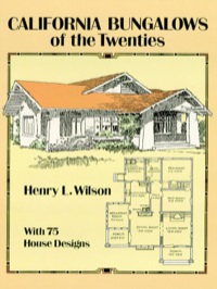 Cover image: California Bungalows of the Twenties 9780486275079
