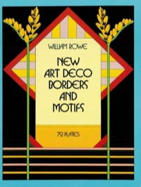 صورة الغلاف: New Art Deco Borders and Motifs 9780486247090
