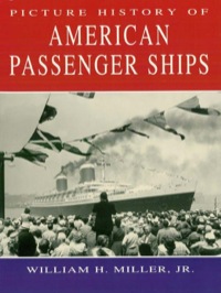 صورة الغلاف: Picture History of American Passenger Ships 9780486409672