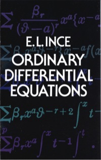 Cover image: Ordinary Differential Equations 9780486603490