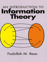 Imagen de portada: An Introduction to Information Theory 9780486682105