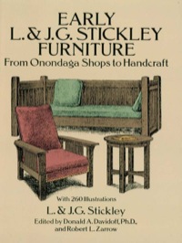 Imagen de portada: Early L. & J. G. Stickley Furniture 9780486269269