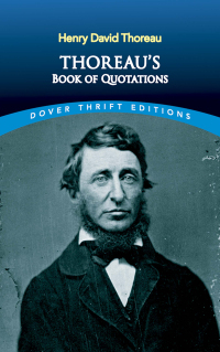 Titelbild: Thoreau's Book of Quotations 9780486414287
