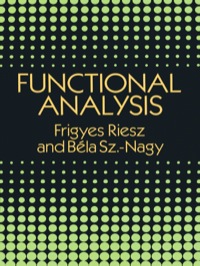 Cover image: Functional Analysis 9780486662893