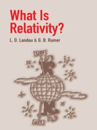 Omslagafbeelding: What Is Relativity? 9780486428062