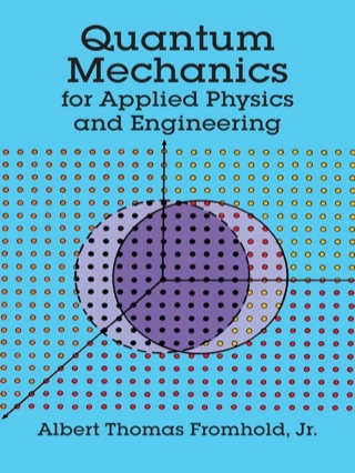 Imagen de portada: Quantum Mechanics for Applied Physics and Engineering 9780486667416